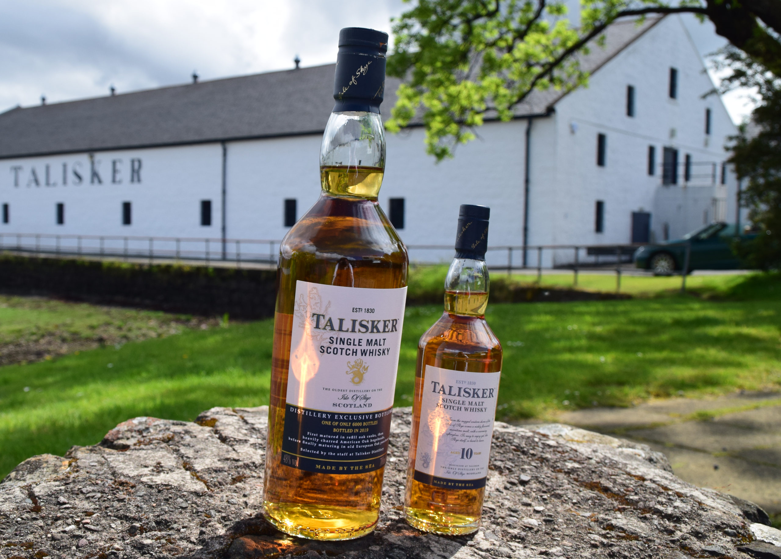 Talisker Whisky Distillery, Isle of Skye, Schottland