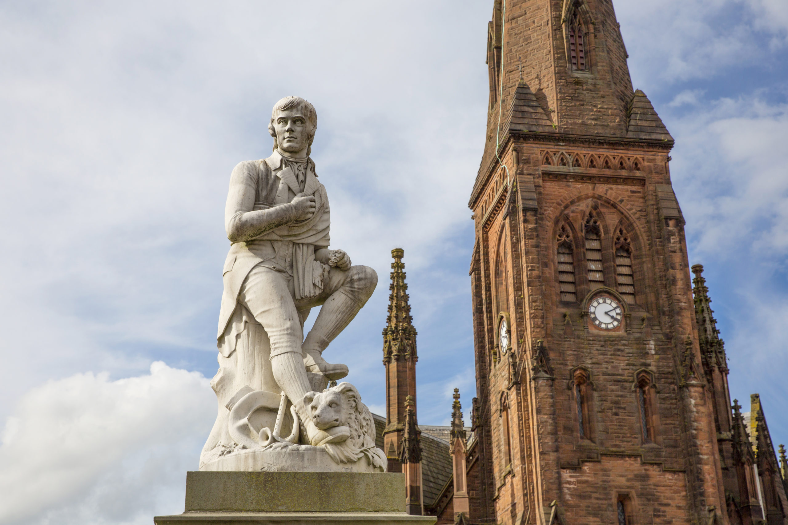 Robert Burns, Dumfries, Schottland, Blog